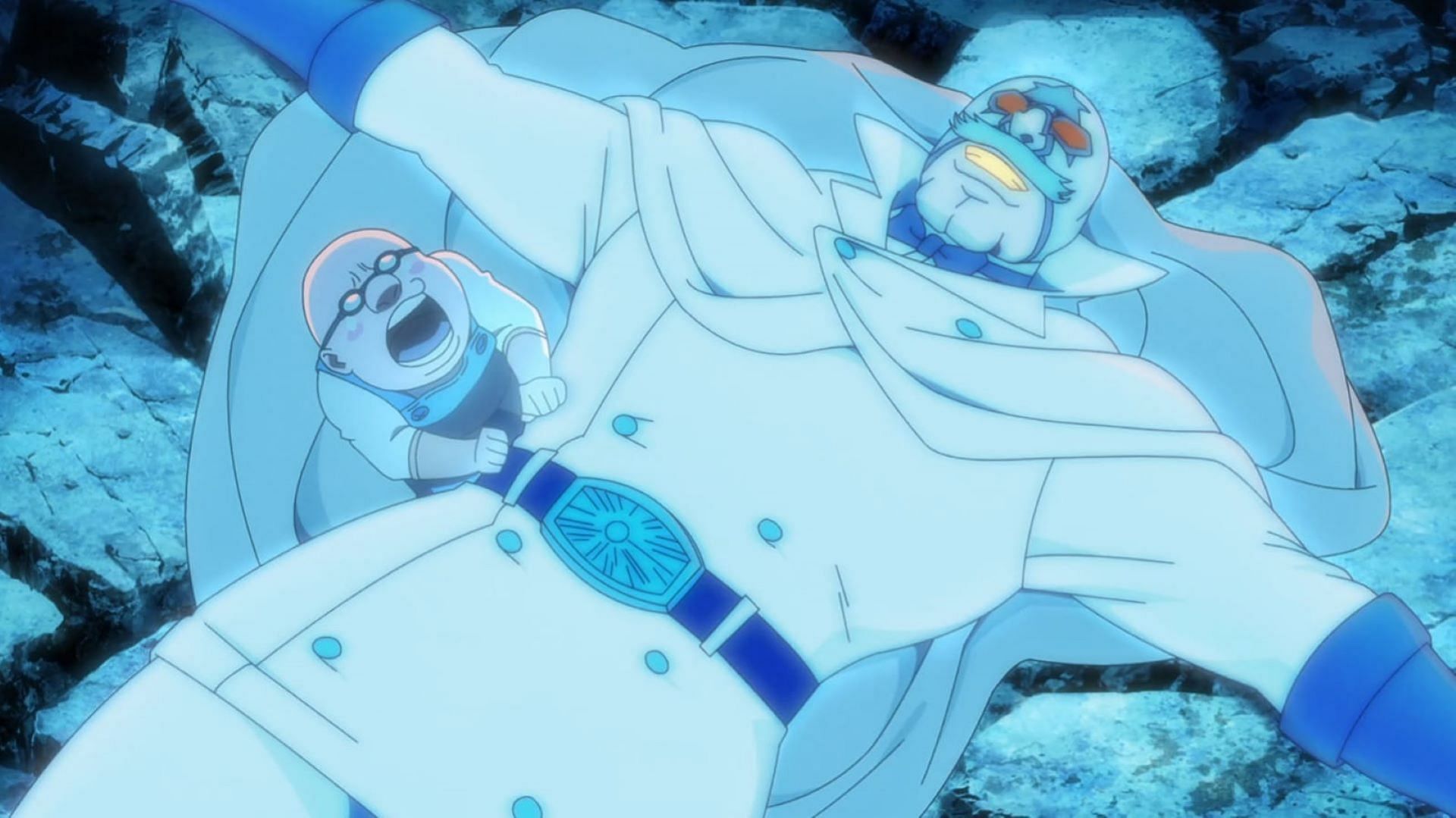 Mask de Masculine and James as seen in Bleach TYBW episode 17 (Image via Pierrot)